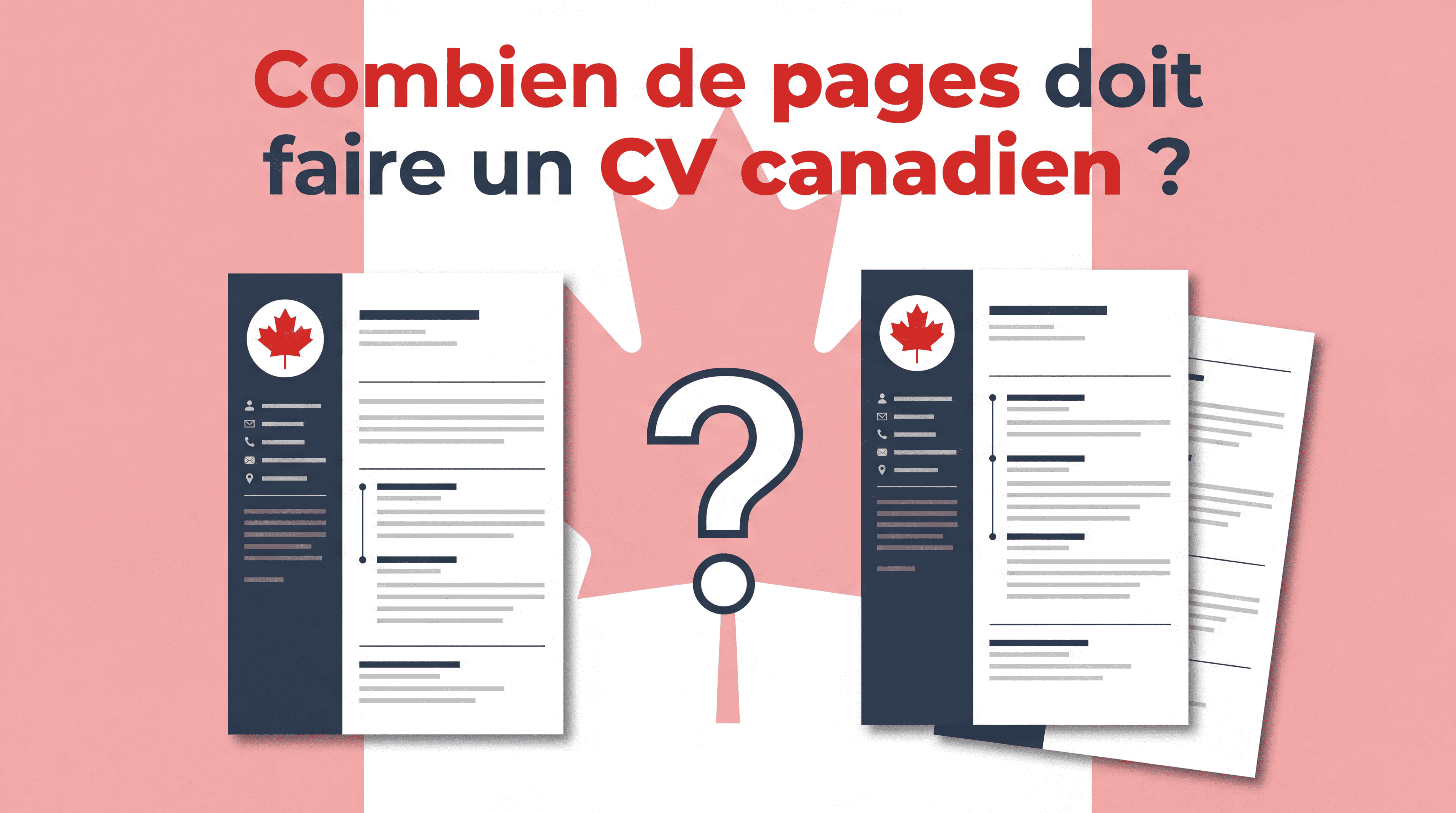 Aperçu de l’article « Combien de pages doit faire un CV canadien ? »